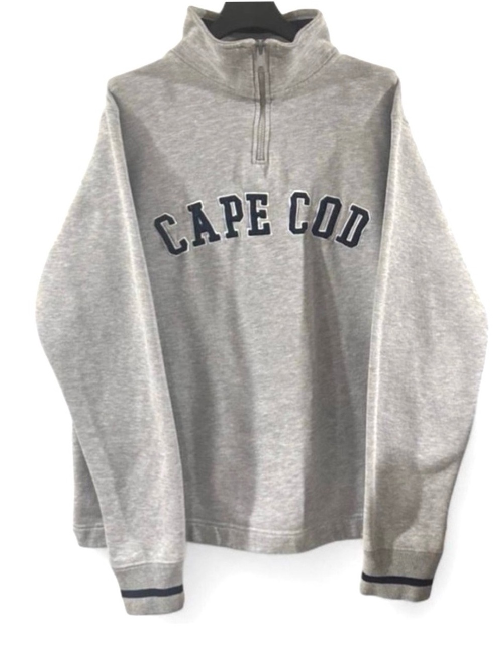 Cape Cod Gray Half-Zip Pullover Sweatshirt Size Men’s Medium